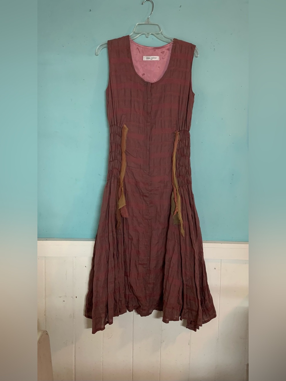Clara Collins Paris ladies sleeveless dress size XS-S